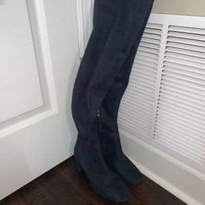 Over the Knee Suede Boots